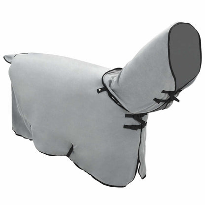 Horse Blanket Full Light Grey and Pink 95 cm Polyester Fleece