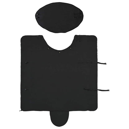 Horse Blanket Black 95 cm Polyester Fleece