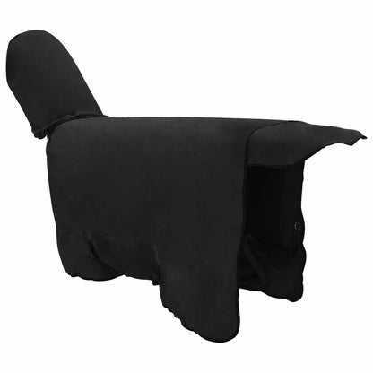 Horse Blanket Black 165 cm Polyester Fleece