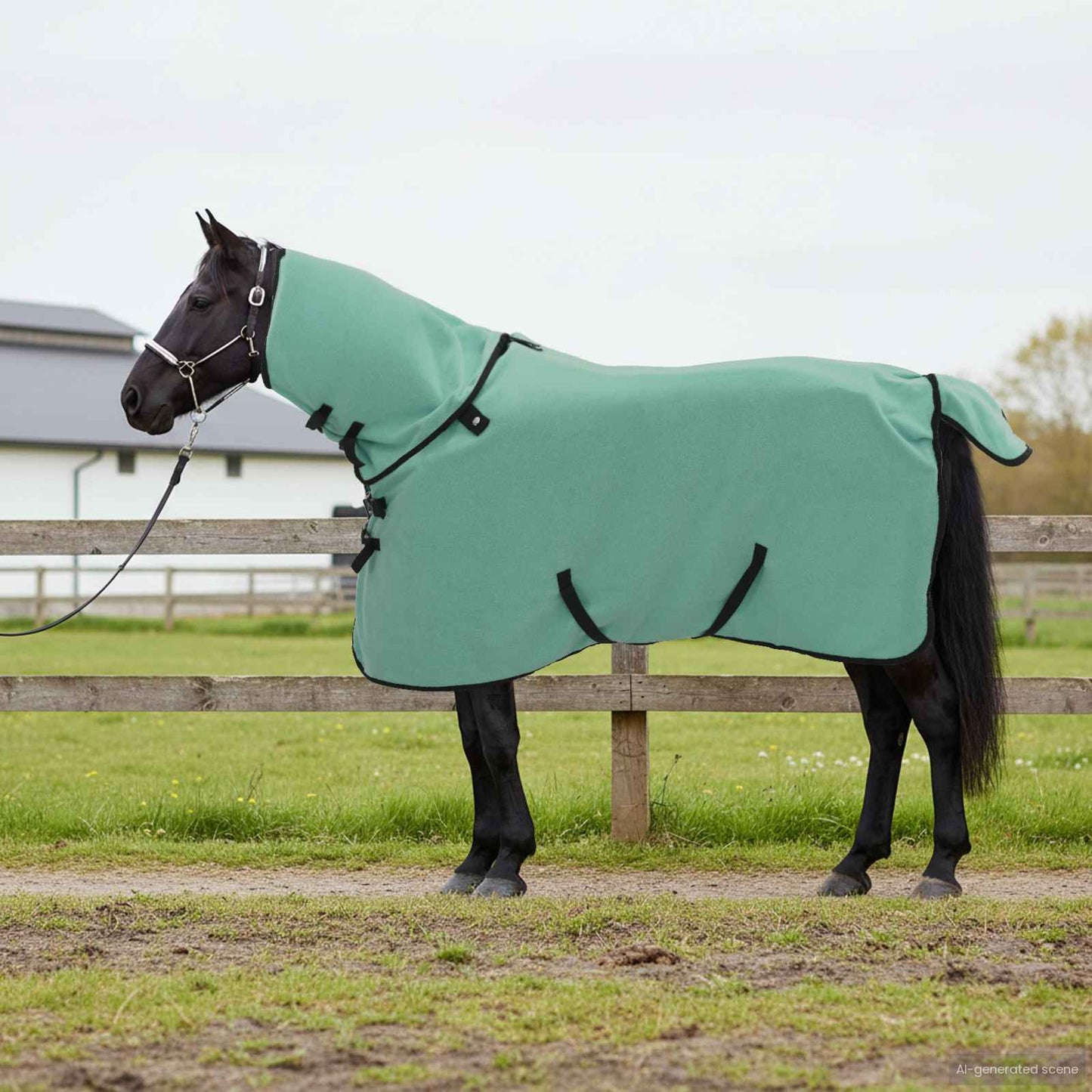 Horse Blanket Special Green 85 cm Polyester Fleece