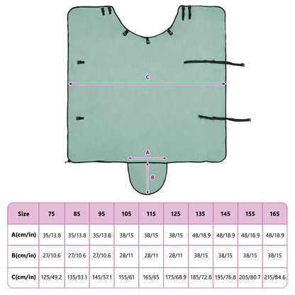 Horse Blanket Special Green 115 cm Polyester Fleece