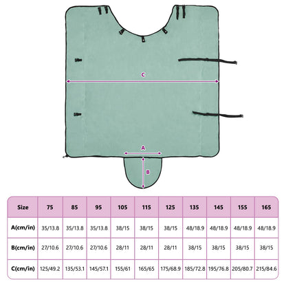 Horse Blanket Special Green 145 cm Polyester Fleece