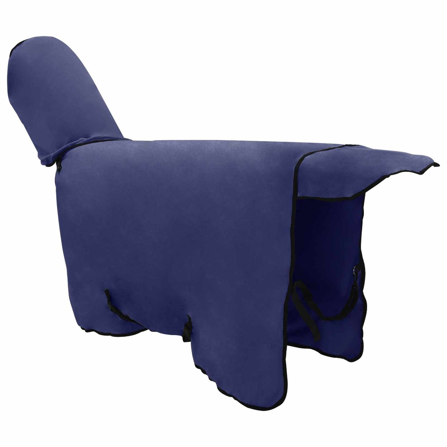 Horse Blanket Navy Blue 85 cm Polyester Fleece