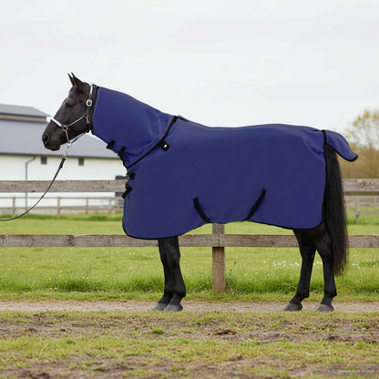 Horse Blanket Navy Blue 115 cm Polyester Fleece