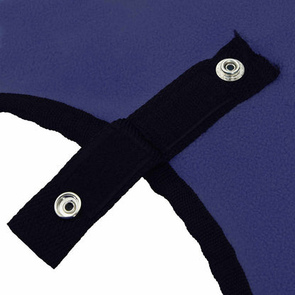 Horse Blanket Navy Blue 165 cm Polyester Fleece