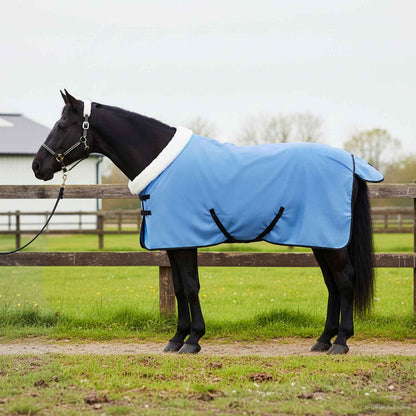 Horse Blanket Full Aqua 115 cm Polar fleece