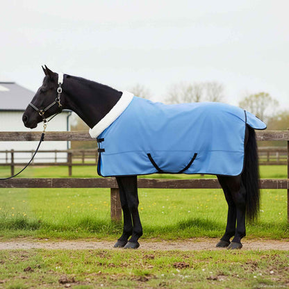 Horse Blanket Full Aqua 165 cm Polar fleece
