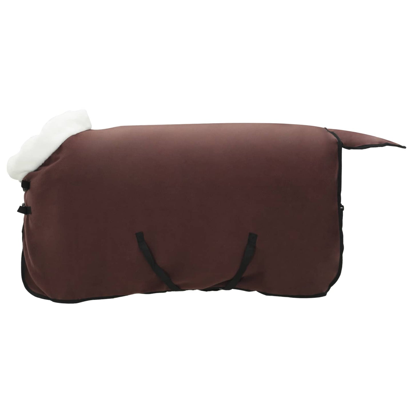 Horse Blanket Full Dark Brown 85 cm Polar fleece