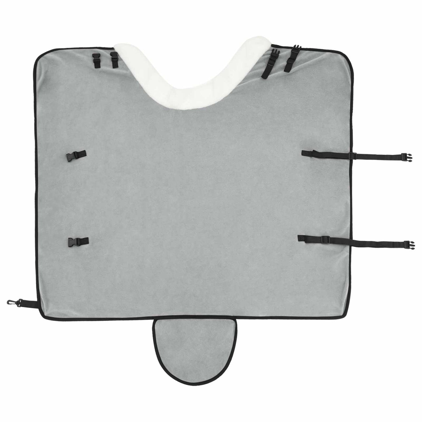 Horse Blanket Full Light Grey 105 cm Polar fleece