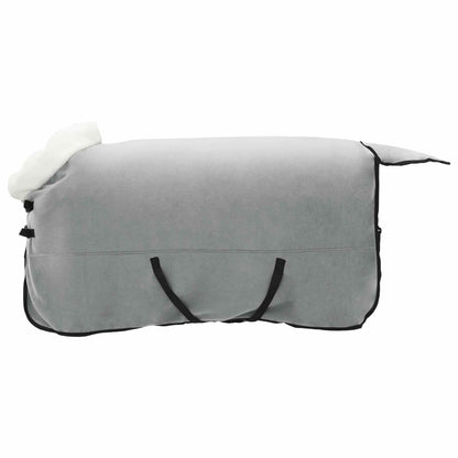 Horse Blanket Full Light Grey 145 cm Polar fleece