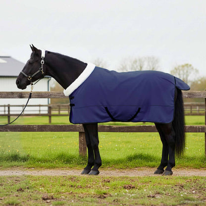 Horse Blanket Navy Blue 155 cm Polar fleece