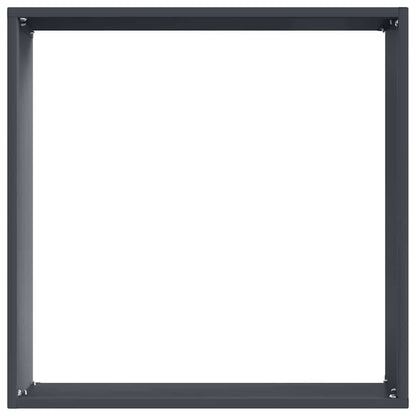 Lawn Edging Anthracite 40 x 40 x 13 cm Steel
