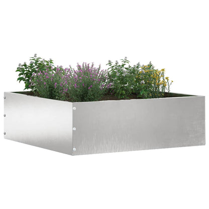 Lawn Edging Silver 40 x 40 x 13 cm Stainless Steel
