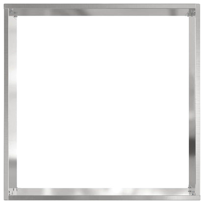 Lawn Edging Silver 40 x 40 x 13 cm Stainless Steel