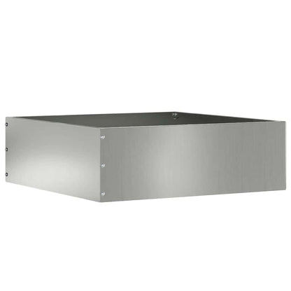 Lawn Edging Silver 40 x 40 x 13 cm Galvanised Steel