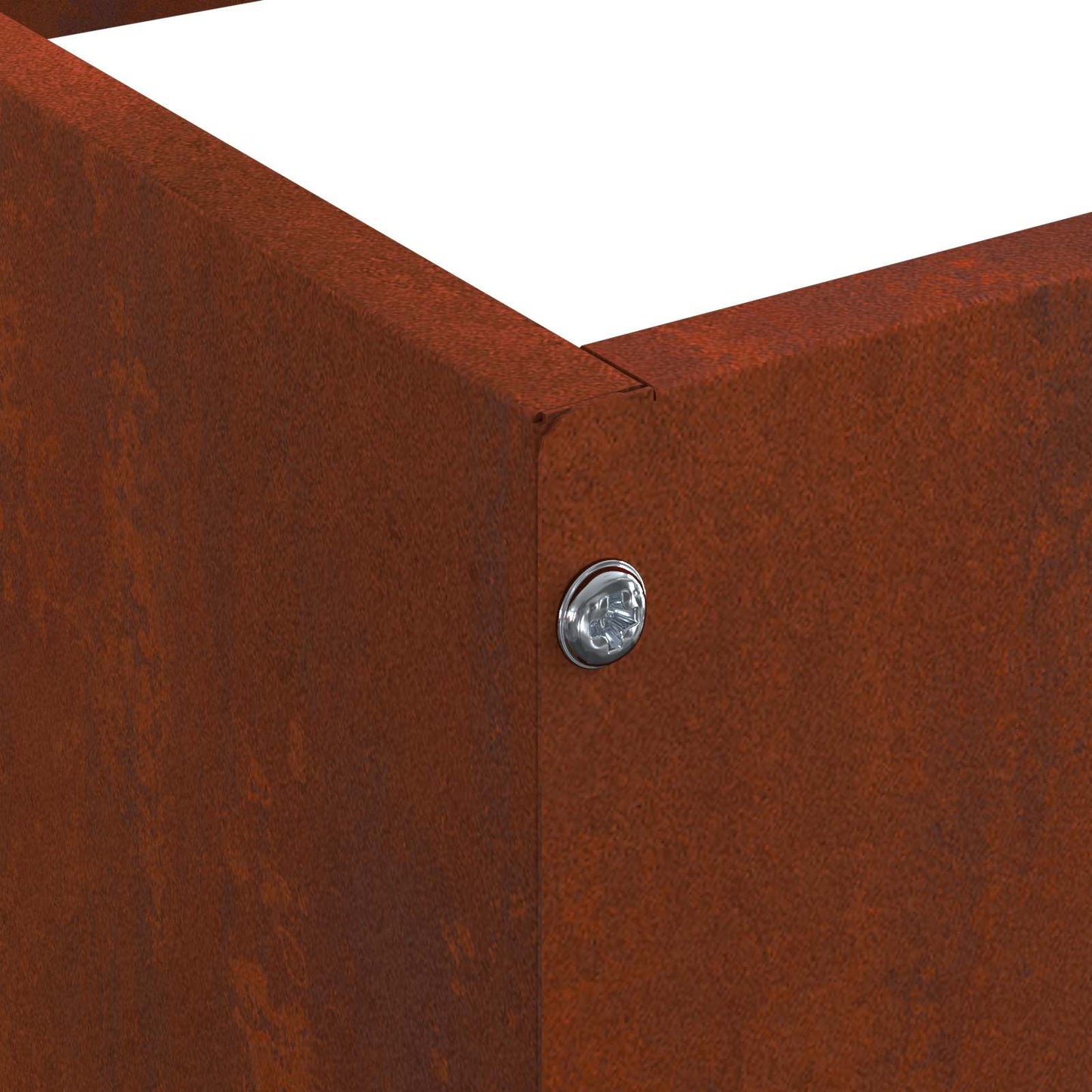 Lawn Edging Rusty 50 x 50 x 13 cm Weathering Steel