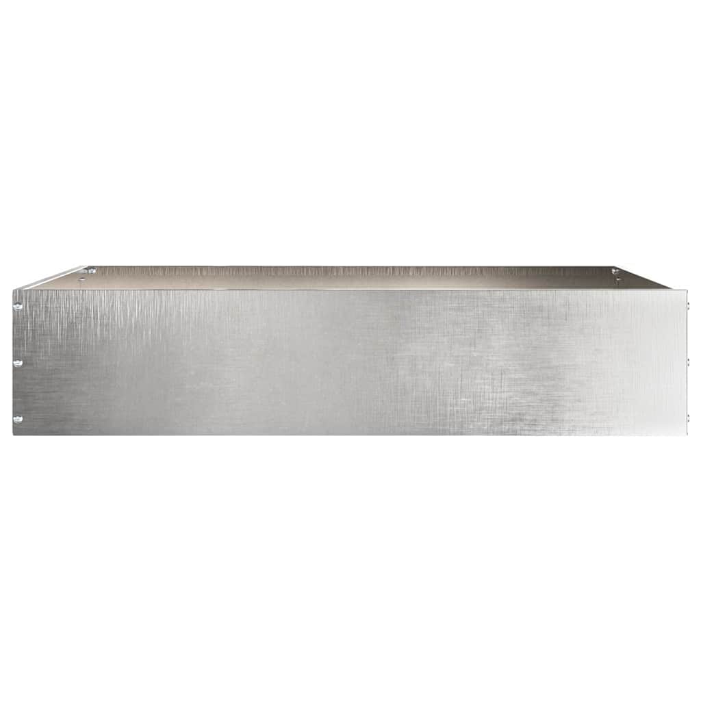 Lawn Edging Silver 60 x 60 x 13 cm Stainless Steel