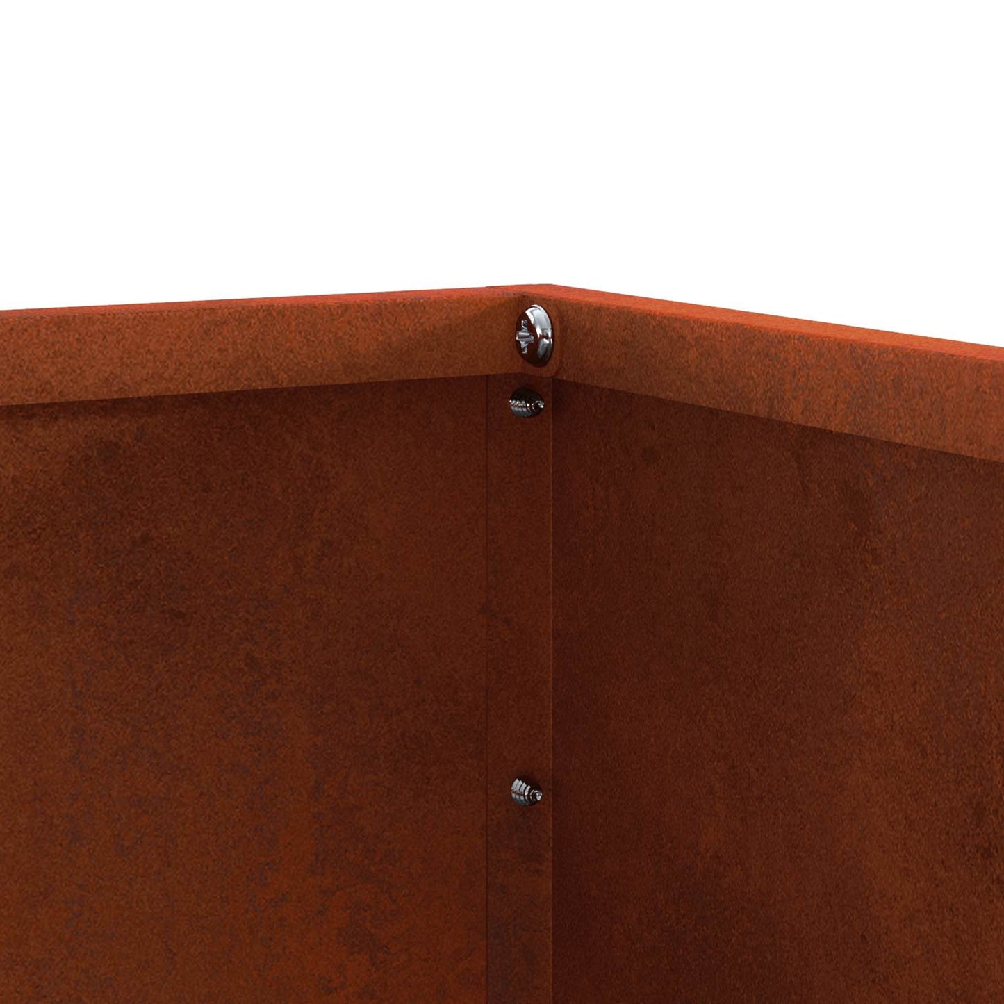 Lawn Edging Rusty 60 x 60 x 13 cm Weathering Steel
