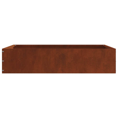 Lawn Edging Rusty 60 x 60 x 13 cm Weathering Steel