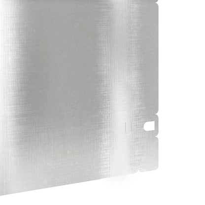 Lawn Edgings 20 pcs Silver 103 x 0.05 x 22 cm Stainless Steel