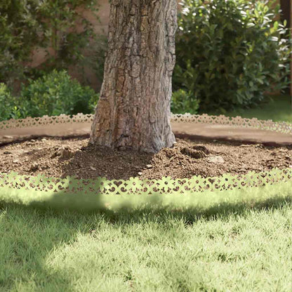 Lawn Edgings 20 pcs Silver 103 x 0.05 x 22 cm Galvanised Steel