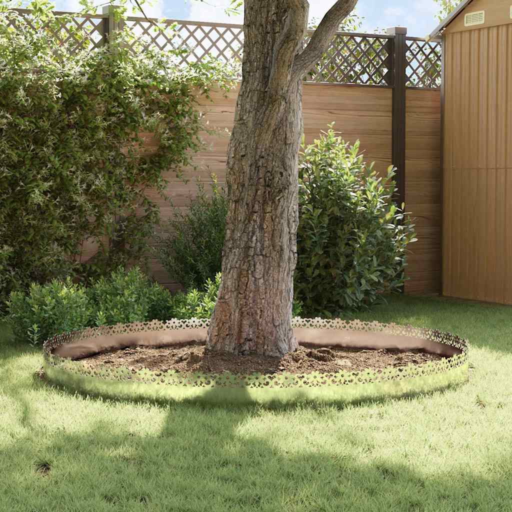 Lawn Edgings 20 pcs Silver 103 x 0.05 x 22 cm Galvanised Steel