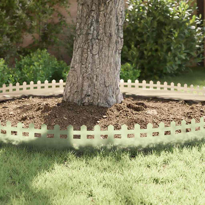 Lawn Edgings 20 pcs Silver 103 x 0.05 x 22 cm Stainless Steel