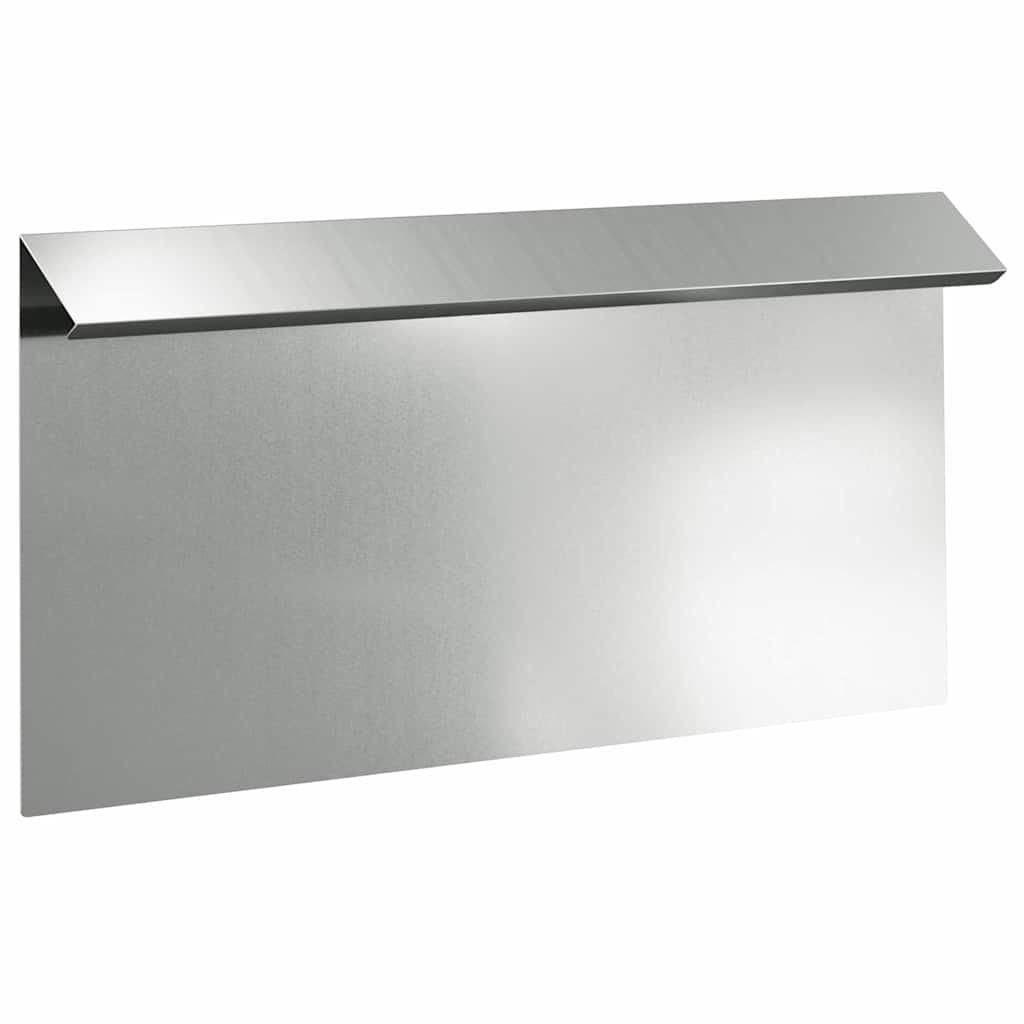 Snail Fence Silver 50 x 3.5 x 25 cm Galvanised Steel