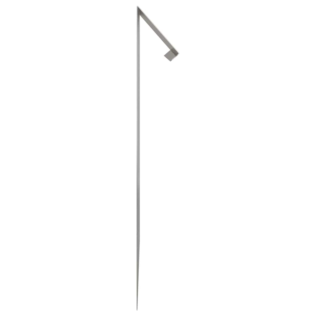 Snail Fence 4 pcs Silver 100 x 3.5 x 25 cm Galvanised Steel