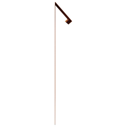 Snail Fence 100 x 3.5 x 25 cm Weathering Steel Rusty