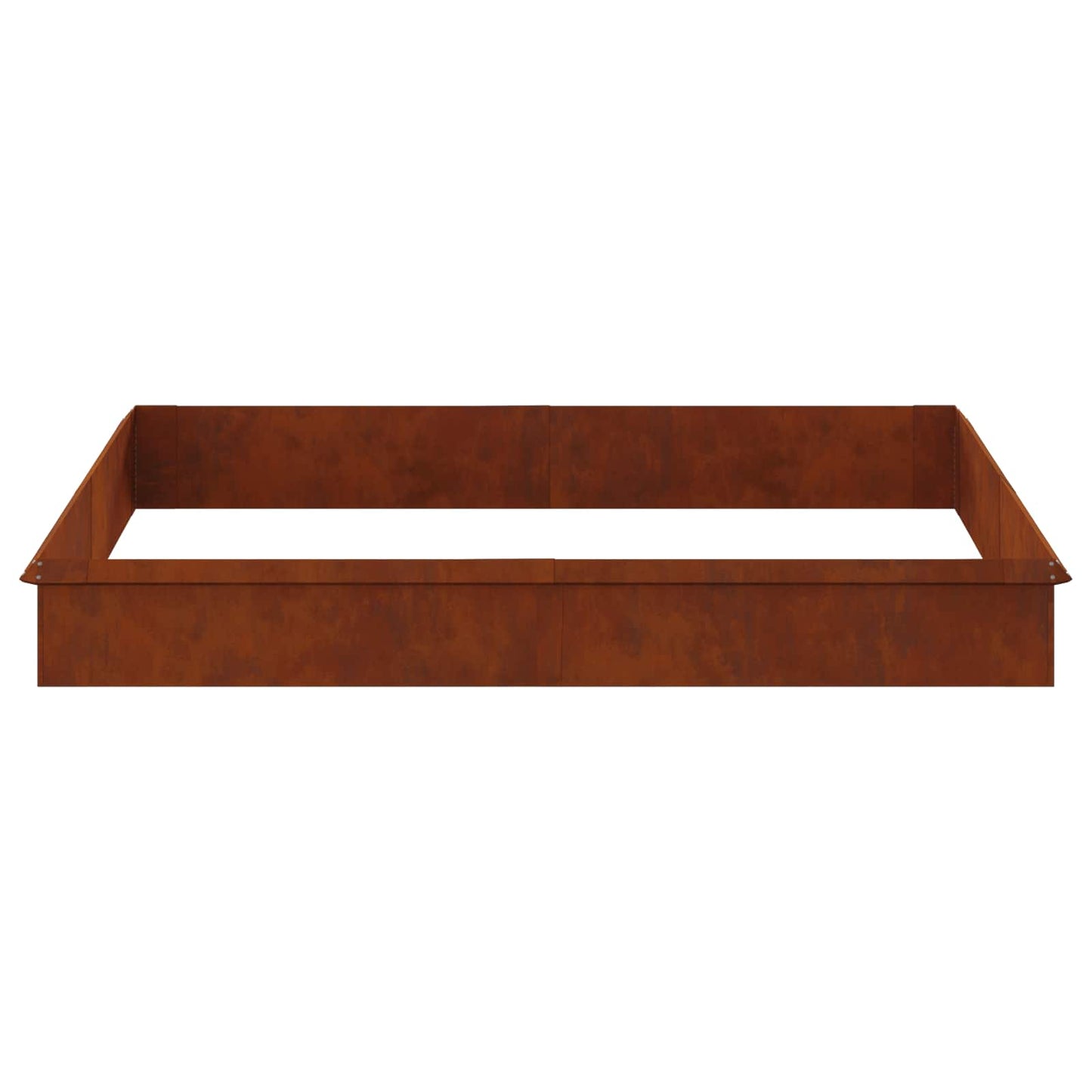 Snail Fences 12 pcs 100 x 3.5 x 25 cm Weathering Steel Rusty