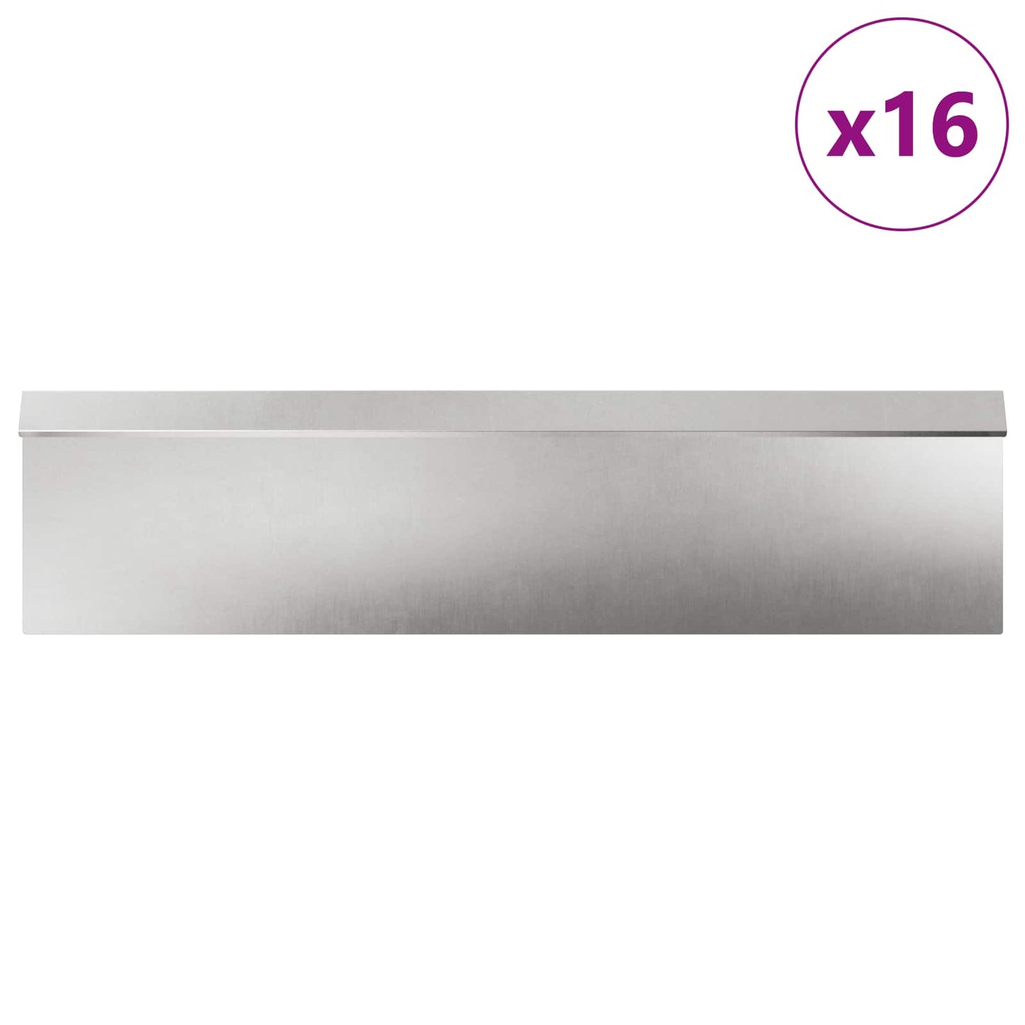 Snail Fences 20 pcs Silver Stainless Steel