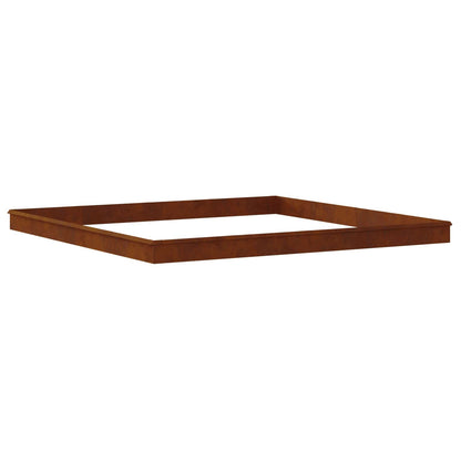Snail Fences 20 pcs 100 x 3.5 x 25 cm Weathering Steel Rusty