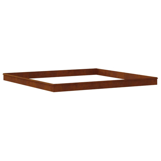 Snail Fences 20 pcs 100 x 3.5 x 25 cm Weathering Steel Rusty