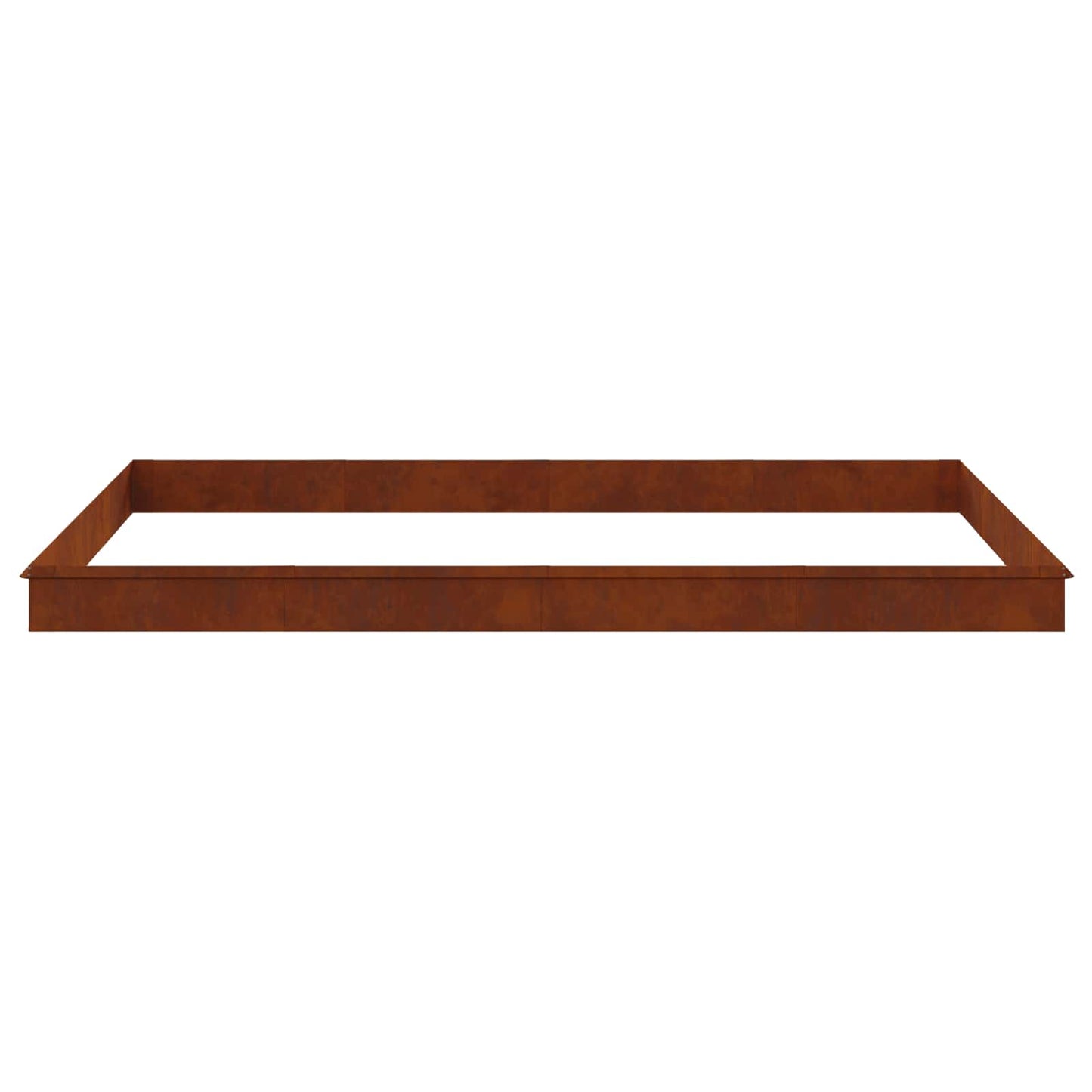 Snail Fences 20 pcs 100 x 3.5 x 25 cm Weathering Steel Rusty