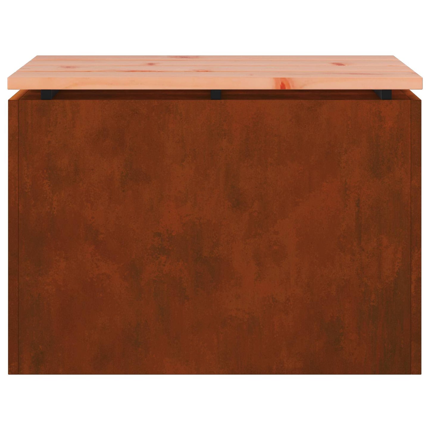 Garden Bench 1 -Seater 60 x 40 x 43 cm Rusty Rectangular