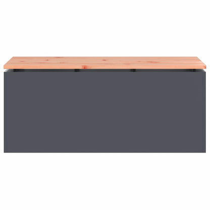 Garden Bench Anthracite 100 x 40 x 43 cm Steel