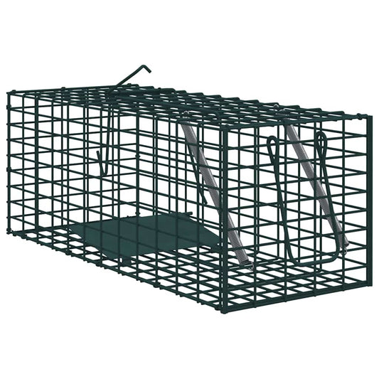 Animal Trap Green 31 x 13 x 12cm Steel