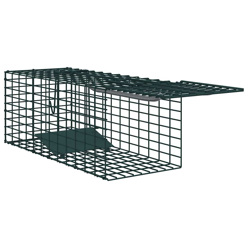Animal Trap Green 31 x 13 x 12cm Steel