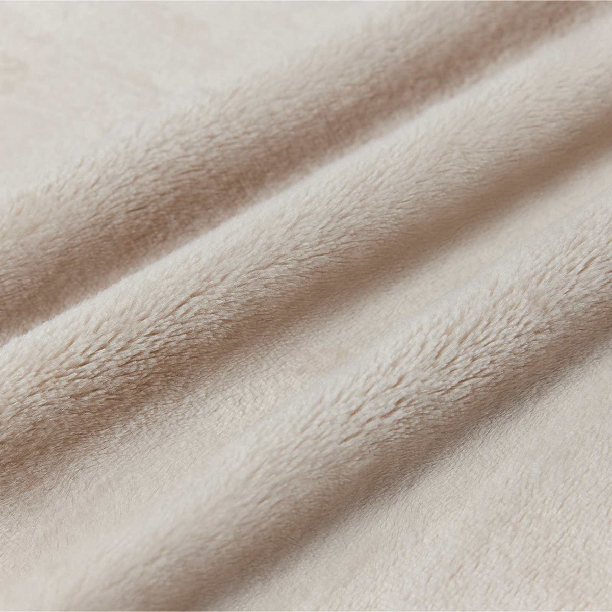 Throw Blanket Beige 270 x 240 cm 1.71 kg Fleece
