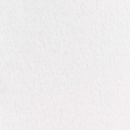 Throw Blanket White 150 x 200 cm Fleece