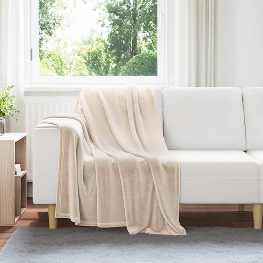 Throw Blankets 6 pcs Beige 130 x 150 cm 2.98 kg Fleece