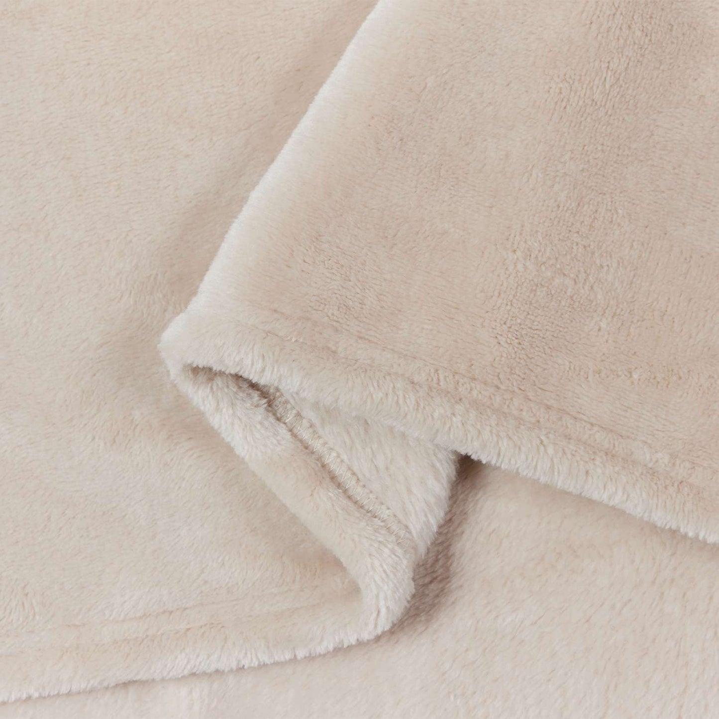 Throw Blankets 6 pcs Beige 150 x 200 cm Fleece