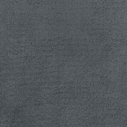 Throw Blankets 6 pcs Dark Grey 130 x 150 cm Fleece