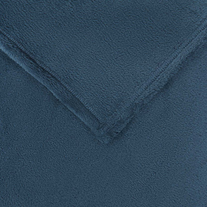 Throw Blankets 6 pcs Navy Blue 130 x 150 cm Fleece