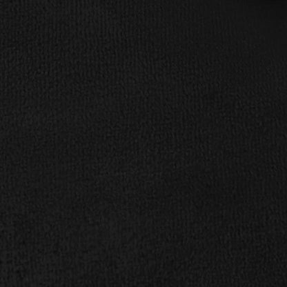 Throw Blankets 6 pcs Black 240 x 270 cm Fleece