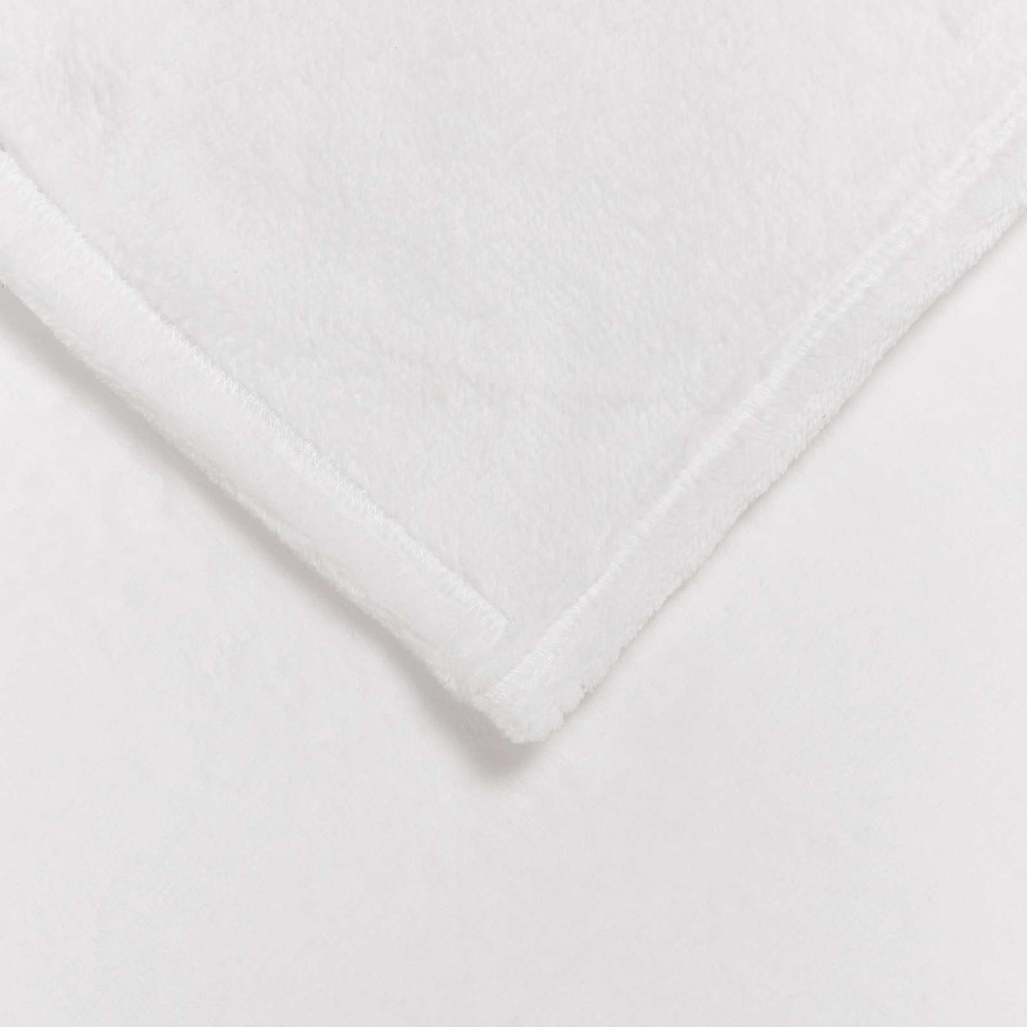Throw Blankets 6 pcs White 220 x 240 cm Fleece