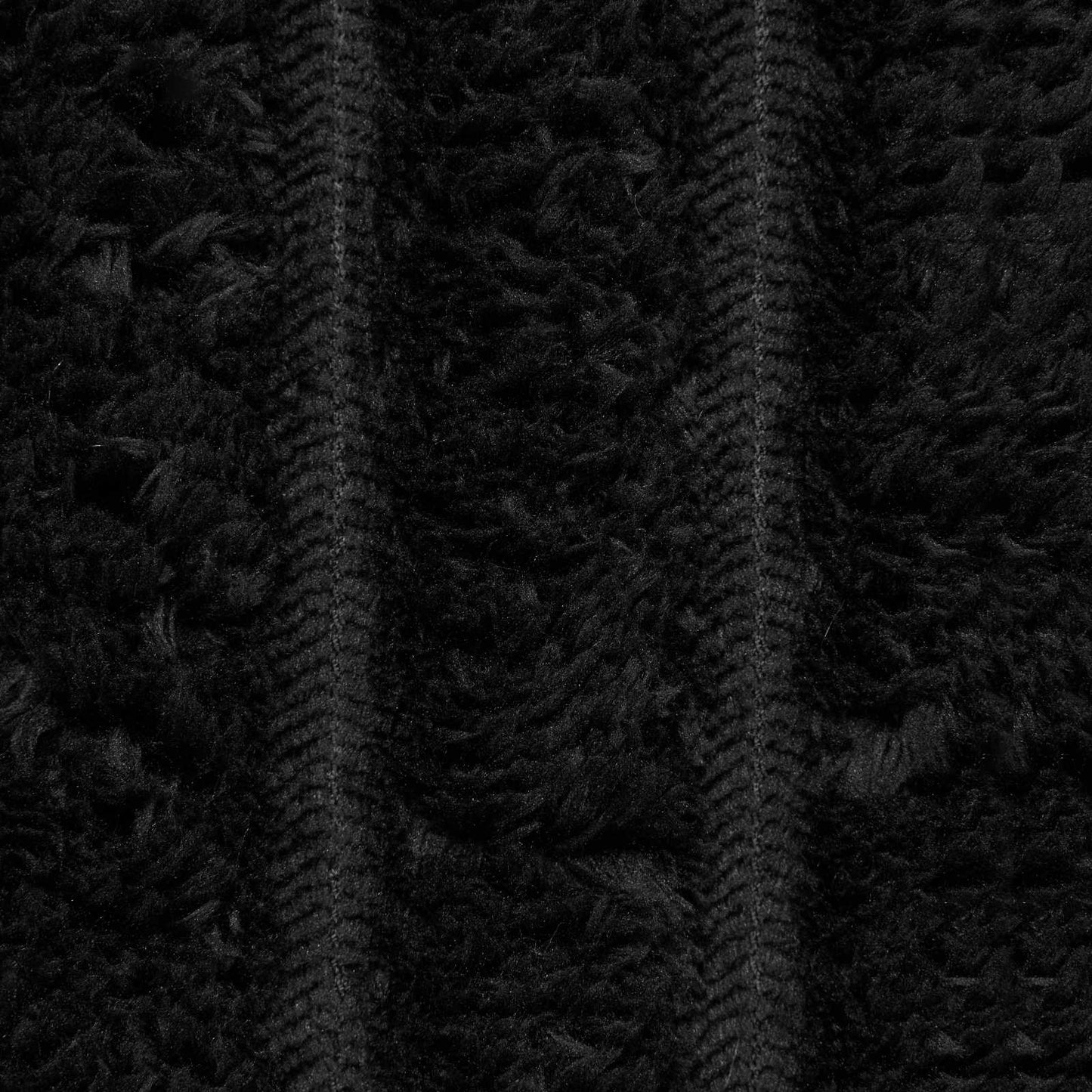 Throw Blanket Black 200 x 150 cm Fleece