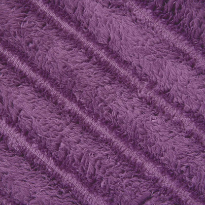 Throw Blanket Purple 150 x 130 cm Fleece