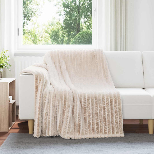 Throw Blankets 6 pcs Beige 200 x 150 cm 4.75 kg Fleece